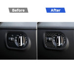 Adesivo decorativo per interruttore fari in fibra di carbonio per auto per Audi TT 8n 8J MK123 TTRS 2008-2014, guida a destra, Headlight Switch, Right Drive