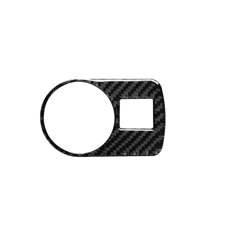Adesivo decorativo per interruttore fari in fibra di carbonio per auto per Audi TT 8n 8J MK123 TTRS 2008-2014, guida a sinistra, Headlight Switch , Left Drive