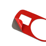 Adesivo decorativo per interruttore fari in fibra di carbonio per auto per Audi TT 8n 8J MK123 TTRS 2008-2014, guida a sinistra, Headlight Switch , Left Drive