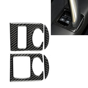 Adesivo decorativo per pannello sollevatore in fibra di carbonio per auto per Audi TT 8n 8J MK123 TTRS 2008-2014, guida a sinistra, Glass Lifter , Left Drive