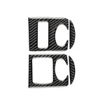 Adesivo decorativo per pannello sollevatore in fibra di carbonio per auto per Audi TT 8n 8J MK123 TTRS 2008-2014, guida a sinistra, Glass Lifter , Left Drive
