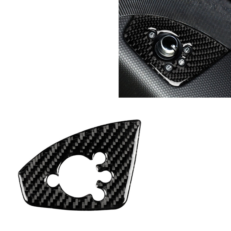 Adesivo decorativo per pulsante porta in fibra di carbonio per Audi TT 8n 8J MK123 TTRS 2008-2014, guida a destra, stile B, Door Button, Right Drive B