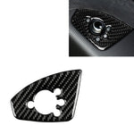Adesivo decorativo per pulsante porta in fibra di carbonio per Audi TT 8n 8J MK123 TTRS 2008-2014, guida a destra, stile B, Door Button, Right Drive B