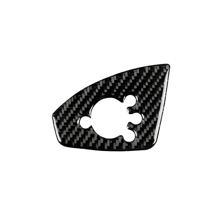 Adesivo decorativo per pulsante porta in fibra di carbonio per Audi TT 8n 8J MK123 TTRS 2008-2014, guida a destra, stile B, Door Button, Right Drive B