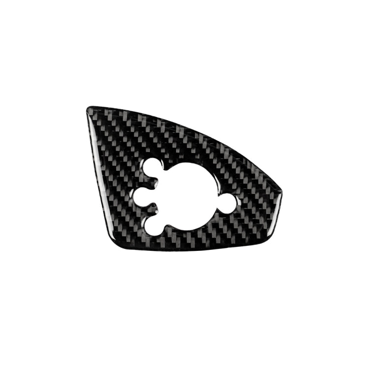 Adesivo decorativo per pulsante porta in fibra di carbonio per Audi TT 8n 8J MK123 TTRS 2008-2014, guida a sinistra, stile B, Door Button , Left Drive B
