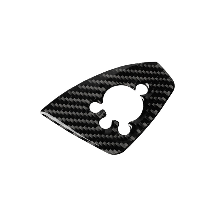 Adesivo decorativo per pulsante porta in fibra di carbonio per Audi TT 8n 8J MK123 TTRS 2008-2014, guida a sinistra, stile B, Door Button , Left Drive B