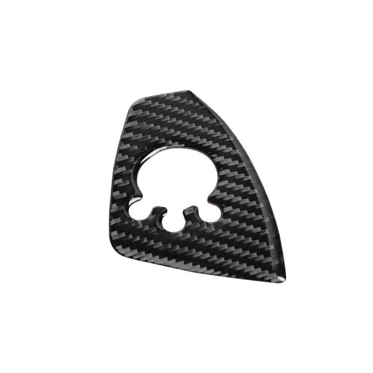 Adesivo decorativo per pulsante porta in fibra di carbonio per Audi TT 8n 8J MK123 TTRS 2008-2014, guida a destra, A Style, Door Button, Right Drive A