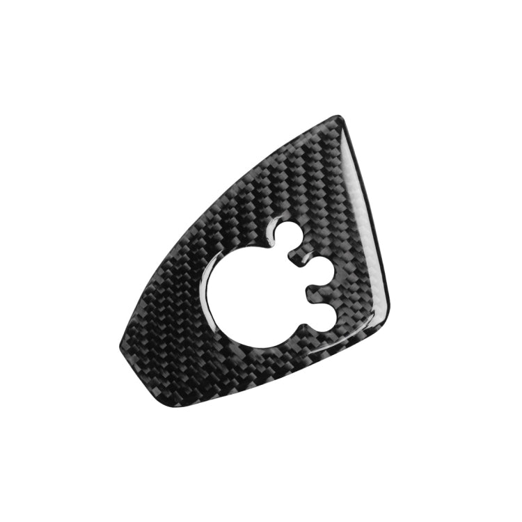 Adesivo decorativo per pulsante porta in fibra di carbonio per Audi TT 8n 8J MK123 TTRS 2008-2014, guida a destra, A Style, Door Button, Right Drive A