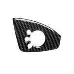 Adesivo decorativo per pulsante porta in fibra di carbonio per Audi TT 8n 8J MK123 TTRS 2008-2014, guida a sinistra, A Style, Door Button, Left Drive A