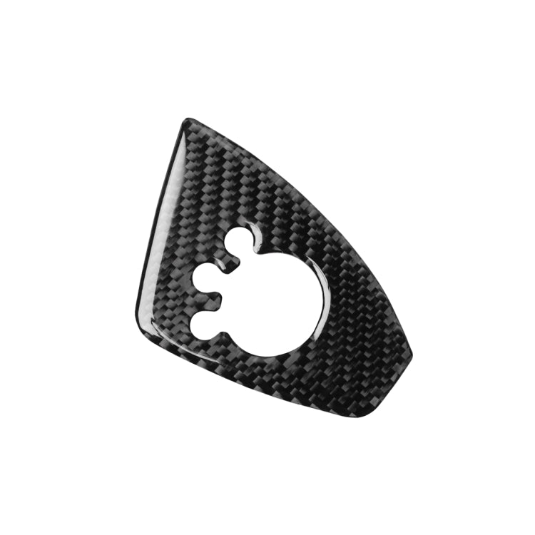 Adesivo decorativo per pulsante porta in fibra di carbonio per Audi TT 8n 8J MK123 TTRS 2008-2014, guida a sinistra, A Style, Door Button, Left Drive A