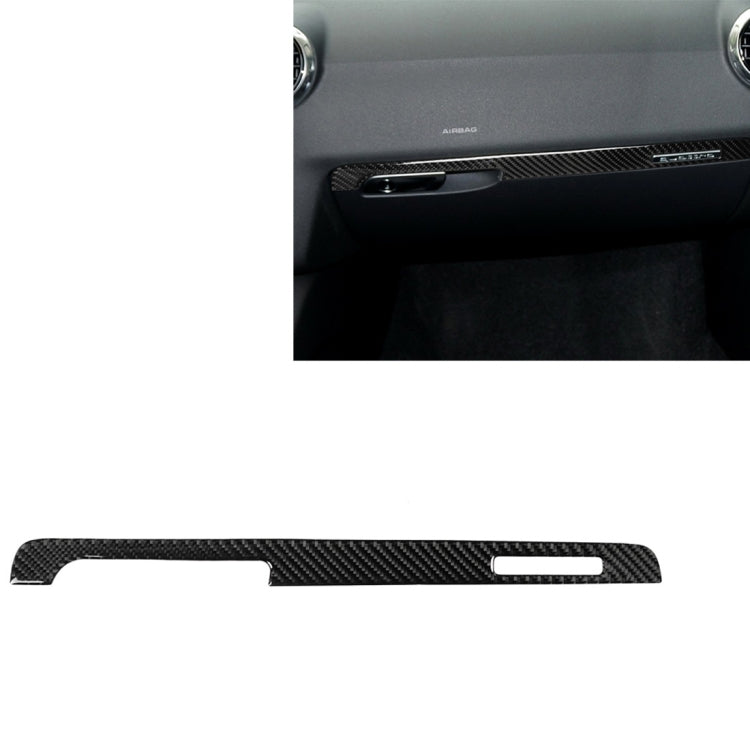 Striscia decorativa per sedile passeggero in fibra di carbonio per Audi TT 8n 8J MK123 TTRS 2008-2014, guida a sinistra, Passenger Seat , Left Drive