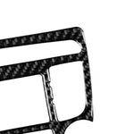 Adesivo decorativo per pannello CD dell'aria condizionata in fibra di carbonio per auto per Audi TT 8n 8J MK123 TTRS 2008-2014, guida a destra e a sinistra universale, stile B, Air Conditioning CD Panel B