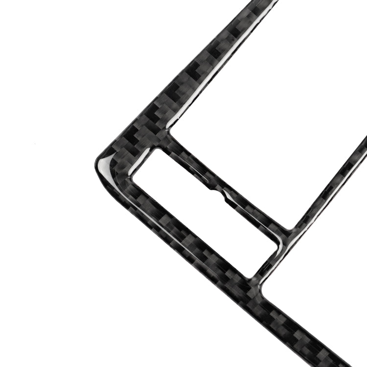 Adesivo decorativo per pannello CD dell'aria condizionata in fibra di carbonio per auto per Audi TT 8n 8J MK123 TTRS 2008-2014, guida a destra e a sinistra universale, A Style, Air Conditioning CD Panel A