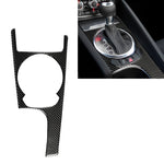 Adesivo decorativo per pannello cambio in fibra di carbonio per auto per Audi TT 8n 8J MK123 TTRS 2008-2014, guida a sinistra, Gear Shift Panel