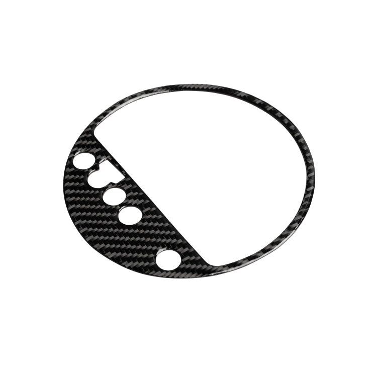 Adesivo decorativo per pannello di posizione del cambio in fibra di carbonio per auto per Audi TT 8n 8J MK123 TTRS 2008-2014, guida a destra, Gear Shift Position