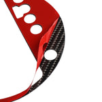 Adesivo decorativo per pannello di posizione del cambio in fibra di carbonio per auto per Audi TT 8n 8J MK123 TTRS 2008-2014, guida a destra, Gear Shift Position