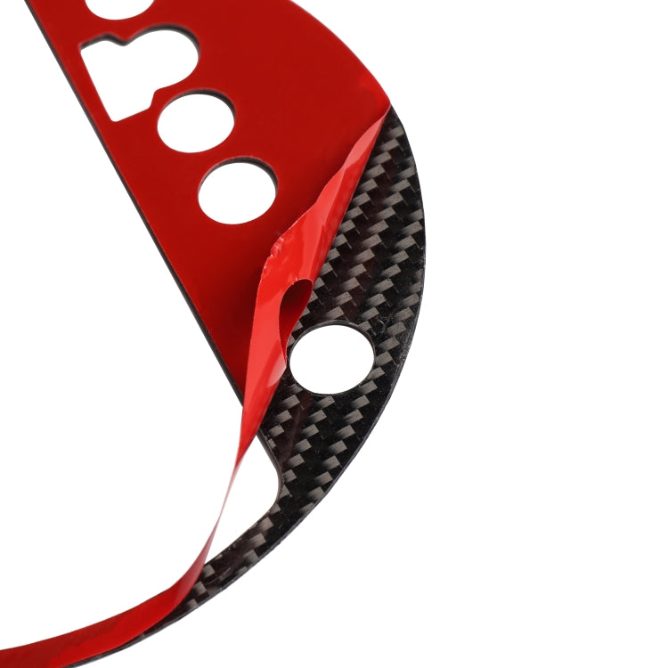 Adesivo decorativo per pannello di posizione del cambio in fibra di carbonio per auto per Audi TT 8n 8J MK123 TTRS 2008-2014, guida a destra, Gear Shift Position