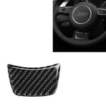 Adesivo decorativo per volante in fibra di carbonio per auto per Audi A3 / S3 2014-2019, guida a destra e a sinistra universale, Steering Wheel