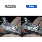 Adesivo decorativo per pannello laterale posizione cambio marcia in fibra di carbonio per auto per Audi A3 2014-2019, guida a sinistra, Gear Shift Position Side Panel, Left Drive