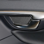 4 adesivi decorativi per porta interna in fibra di carbonio per auto per Volvo V60 2010-2017 / S60 2010-2018, guida a destra e a sinistra universale, Inner Door Bowl