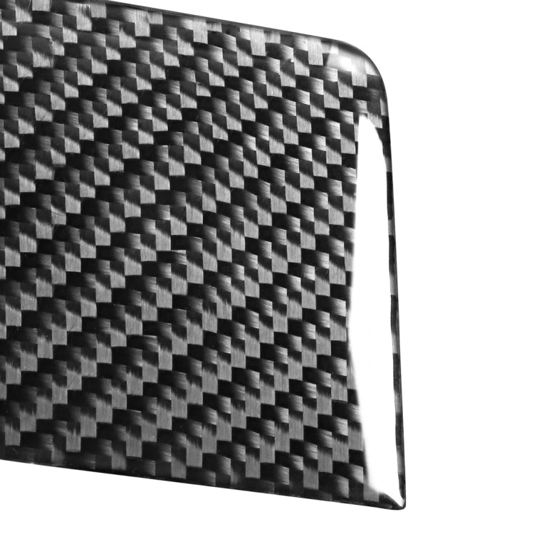 4 adesivi decorativi per pannelli di sollevamento finestrini per auto in fibra di carbonio per Volvo V60 2010-2017 / S60 2010-2018, guida a destra e a sinistra universale, Window Lifting Panel