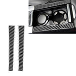 Adesivi decorativi per portabicchieri per bracciolo in fibra di carbonio per auto per Volvo V60 2010-2017 / S60 2010-2018, guida a destra e a sinistra universale, Armrest Cup Holder