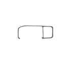 Adesivi decorativi per telaio di navigazione in fibra di carbonio per auto per Volvo V60 2010-2017 / S60 2010-2018, guida a sinistra, Navigation Frame, Left Drive