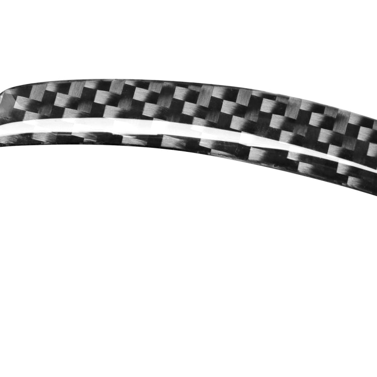 Adesivi decorativi per telaio di navigazione in fibra di carbonio per auto per Volvo V60 2010-2017 / S60 2010-2018, guida a sinistra, Navigation Frame, Left Drive