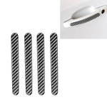4 pezzi adesivi decorativi per maniglia esterna per porta in fibra di carbonio per auto per Chevrolet Cruze 2009-2015, guida a destra e a sinistra universale, Outside Handle