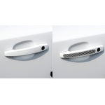 4 pezzi adesivi decorativi per maniglia esterna per porta in fibra di carbonio per auto per Chevrolet Cruze 2009-2015, guida a destra e a sinistra universale, Outside Handle