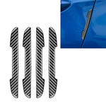 Striscia paraurti anti-collisione laterale in fibra di carbonio per auto da 4 pezzi per Chevrolet Cruze 2009-2015, guida a destra e a sinistra universale, Side Anti-collision Strip