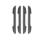 Striscia paraurti anti-collisione laterale in fibra di carbonio per auto da 4 pezzi per Chevrolet Cruze 2009-2015, guida a destra e a sinistra universale, Side Anti-collision Strip