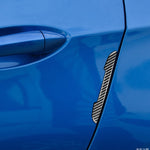 Striscia paraurti anti-collisione laterale in fibra di carbonio per auto da 4 pezzi per Chevrolet Cruze 2009-2015, guida a destra e a sinistra universale, Side Anti-collision Strip