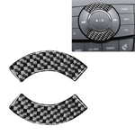 Adesivo decorativo per pulsante CD in fibra di carbonio per auto per Chevrolet Cruze 2009-2015, guida a destra e a sinistra universale, CD Button
