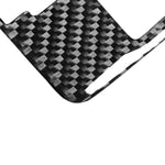 Adesivo decorativo per pulsante CD in fibra di carbonio per auto per Chevrolet Cruze 2009-2015, guida a destra e a sinistra universale, CD Button