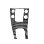 Adesivi decorativi per pannello di controllo centrale in fibra di carbonio per auto per Volvo V60 2010-2017 / S60 2010-2018, guida a sinistra, Central Control Panel, Left Drive