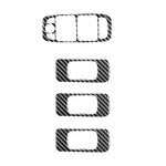 Adesivi decorativi per pannello di sollevamento in fibra di carbonio per auto 4 in 1 per Jaguar F-PACE X761 XE X760 2016-2020, guida a destra, Lifting Panel, Right Drive