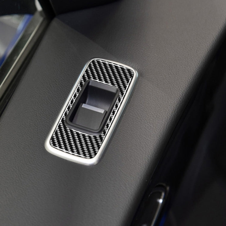 Adesivi decorativi per pannello di sollevamento in fibra di carbonio per auto 4 in 1 per Jaguar F-PACE X761 XE X760 2016-2020, guida a destra, Lifting Panel, Right Drive