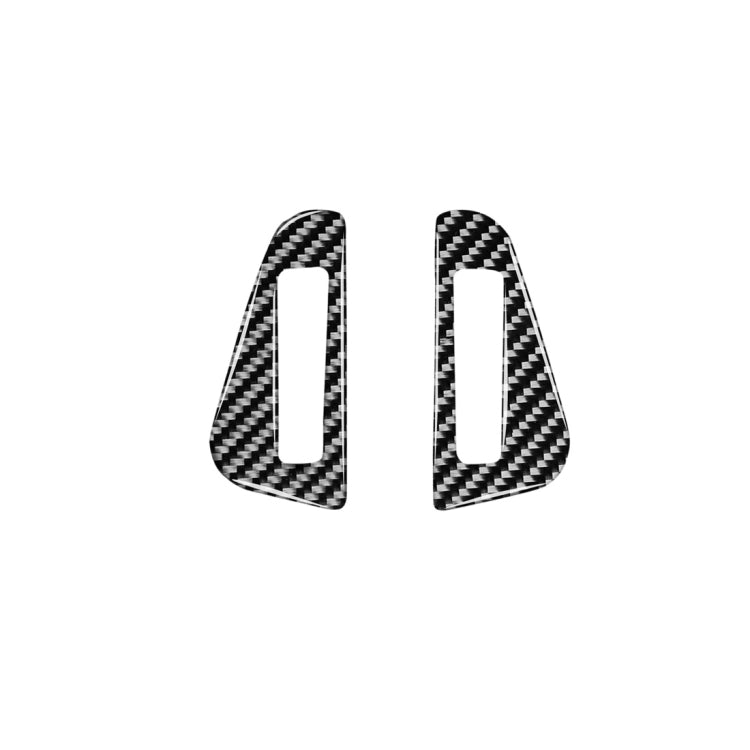 2 adesivi decorativi per uscita aria sinistra e destra in fibra di carbonio per auto per Jaguar F-PACE X761 XE X760 XF X260 XJ 2016-2020, guida sinistra e destra universale, Air Outlet