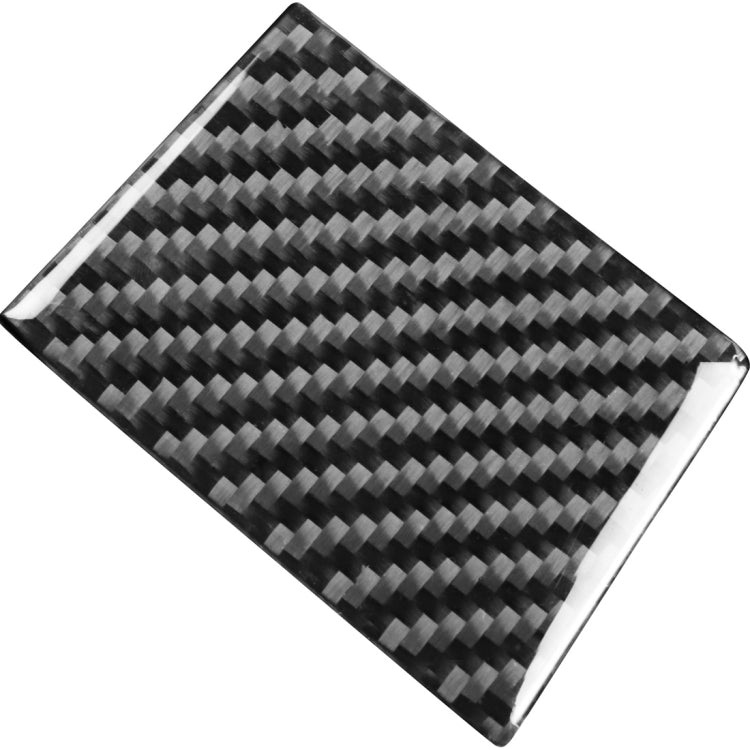 Adesivi decorativi per maniglia della scatola portaoggetti del sedile del passeggero anteriore in fibra di carbonio per auto per Jaguar F-PACE X761 XE X760 XF X260 2016-2020, guida a destra e a sinistra universale, Storage Box Handle