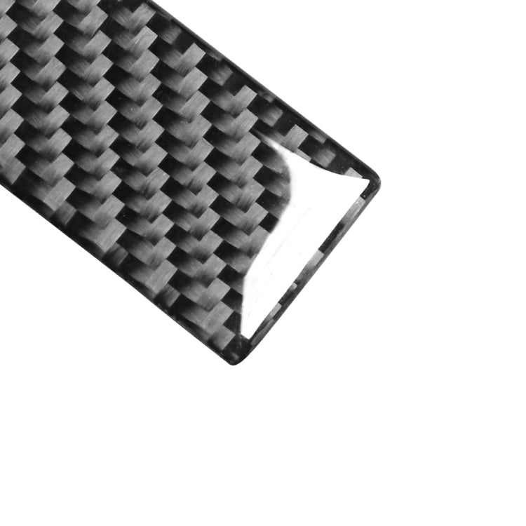 Adesivi decorativi per presa d'aria centrale in fibra di carbonio per auto per Jaguar F-PACE X761 XE X760 XF X260 XJ 2016-2020, guida a destra e a sinistra universale, Middle Air Outlet