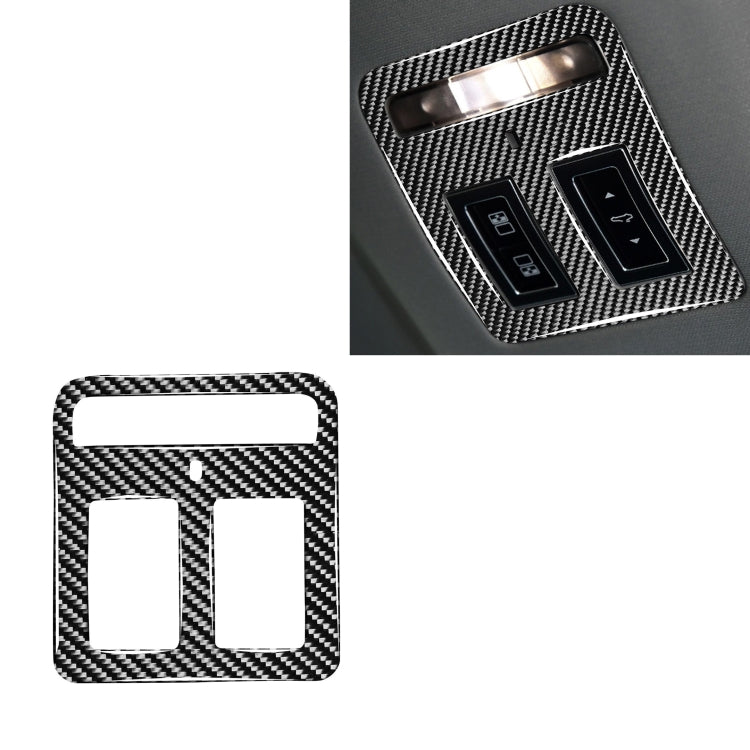Adesivi decorativi per lampada da lettura in fibra di carbonio per auto per Jaguar F-PACE X761 XE X760 XF X260 XJ 2016-2020, guida a destra e a sinistra universale, Reading Lamp