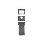Adesivi decorativi per freno a mano elettronico in fibra di carbonio 3 in 1 per Jaguar F-PACE X761 XE X760 XF X260 2016-2020, guida a destra e a sinistra universale, Electronic Handbrake
