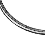 Adesivi decorativi con logo sul volante in fibra di carbonio per auto per Jaguar F-PACE X761 XE X760 XF X260 XJ 2016-2020, guida a destra e a sinistra universale, Steering Wheel Logo