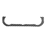 Adesivo decorativo per orologio in fibra di carbonio per auto per Land Rover Discovery 4 2010-2016, guida a destra e a sinistra universale, Time Clock