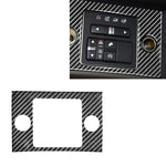 Adesivo decorativo per pannello accendisigari in fibra di carbonio per auto per Land Rover Discovery 4 2010-2016, guida a destra e a sinistra universale, Cigarette Lighter Panel