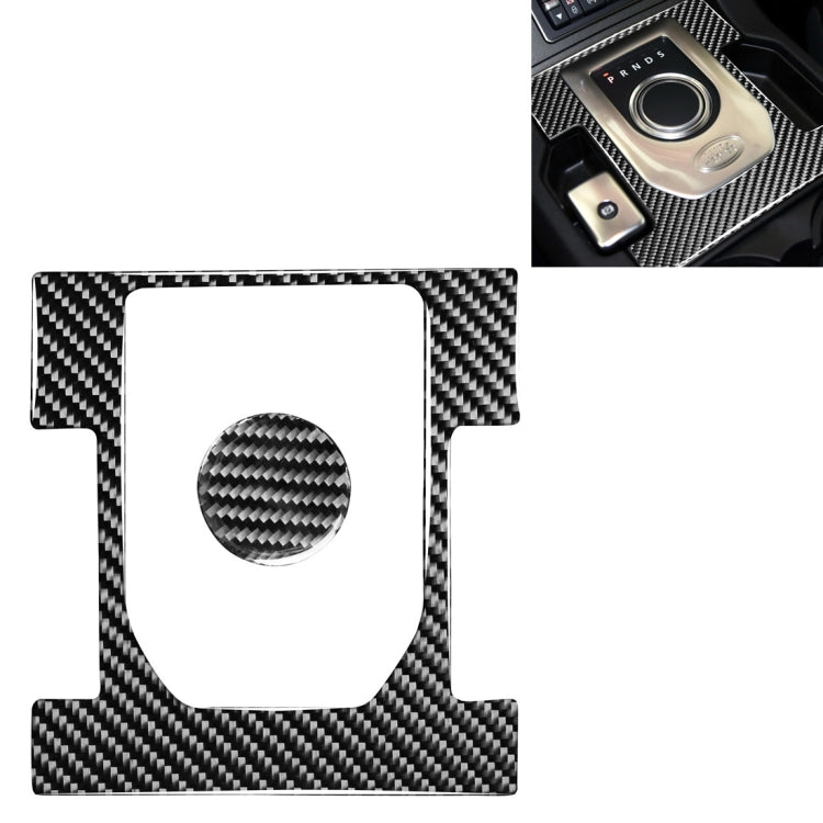 Adesivo decorativo per pannello cambio in fibra di carbonio per auto per Land Rover Discovery 4 2010-2016, guida a destra e a sinistra universale, Gearshift Panel