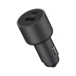 Caricabatteria da auto originale Xiaomi CC07ZM 100W doppie porte USB + USB-C / Type-C a ricarica rapida versione 1A1C, 100W