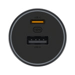 Caricabatteria da auto originale Xiaomi CC07ZM 100W doppie porte USB + USB-C / Type-C a ricarica rapida versione 1A1C, 100W