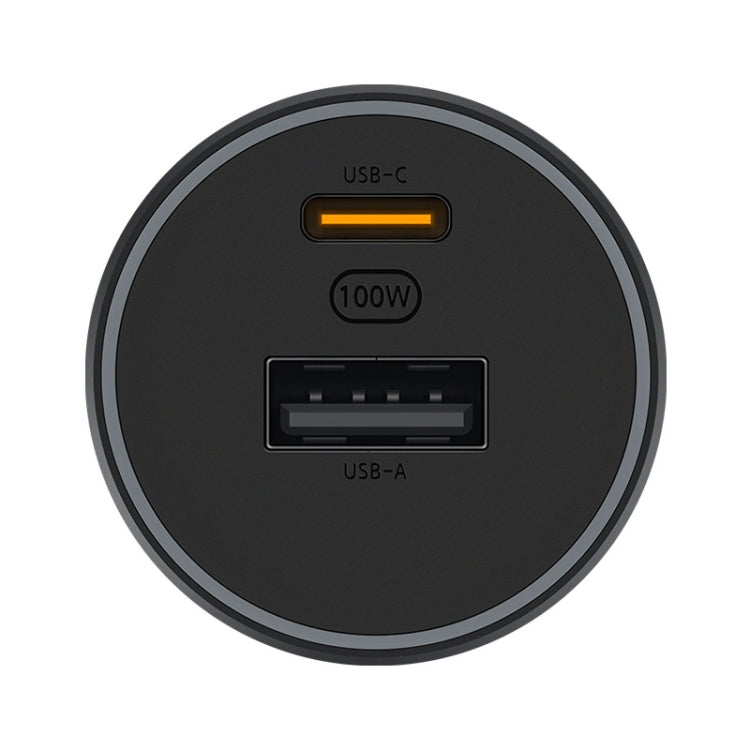 Caricabatteria da auto originale Xiaomi CC07ZM 100W doppie porte USB + USB-C / Type-C a ricarica rapida versione 1A1C, 100W